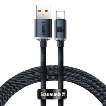 Кабель Baseus Crystal Shine Type-C/Type-C 100W (1.2м) 25-52-04 фото