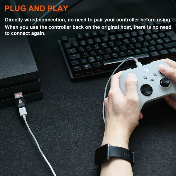 Дротовий донгл для геймпада джойстика BIGBIG WON R90 для консолей PS5 PS4 Switch PC 2429447278 фото