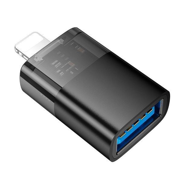 Перехідник OTG Hoco UA36 Lightning/USB Type-A 2561582830 фото