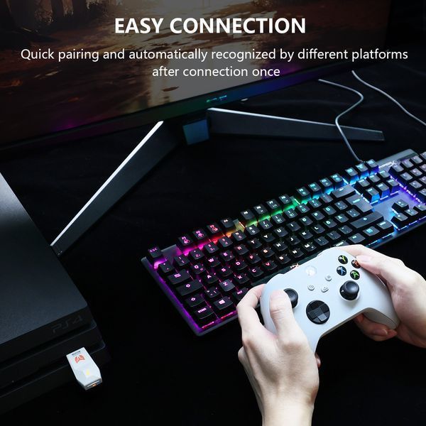 Беспроводной донгл для геймпада джойстика BIGBIG WON R100 PRO для консолей PS5 PS4 Switch PC 2429458570 фото