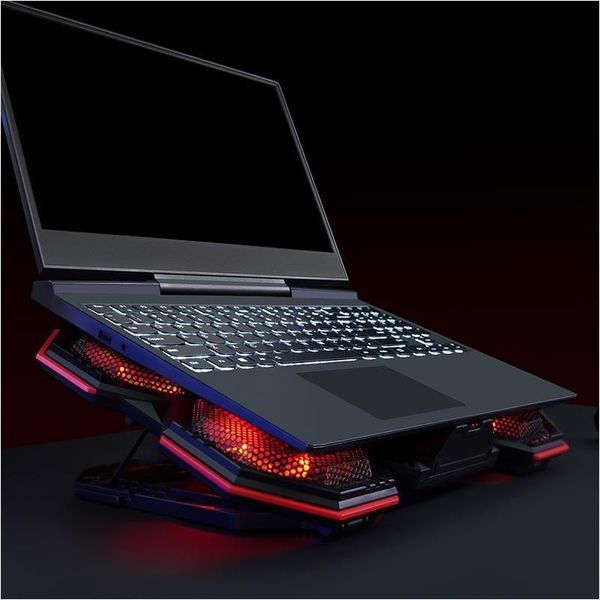MARVO FN-41 Підставка-кулер для ноутбука |9-17.3" 2xUSB LED| 2503536001 фото