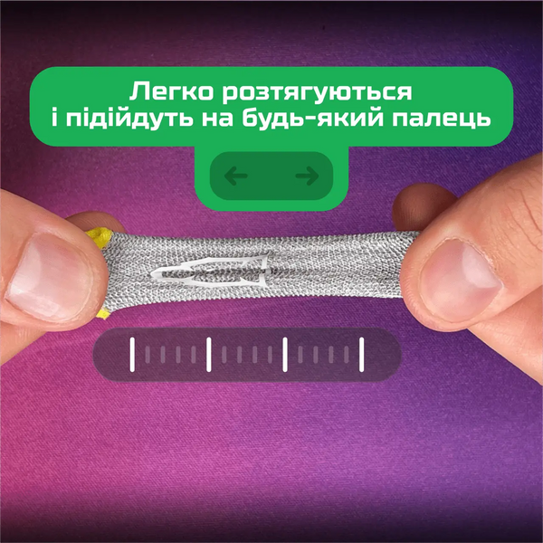 Игровые напальчники Sarawolf V1 (1 пара 2 шт) (Grey-Yellow) 1606884933 фото