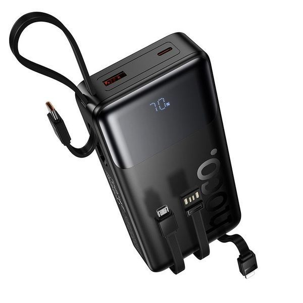 Повербанк HOCO Founder J156A 22.5W 20000mAh со встроенными кабелями 24440 фото