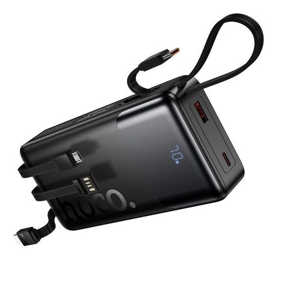 Повербанк HOCO Founder J156A 22.5W 20000mAh со встроенными кабелями 24440 фото