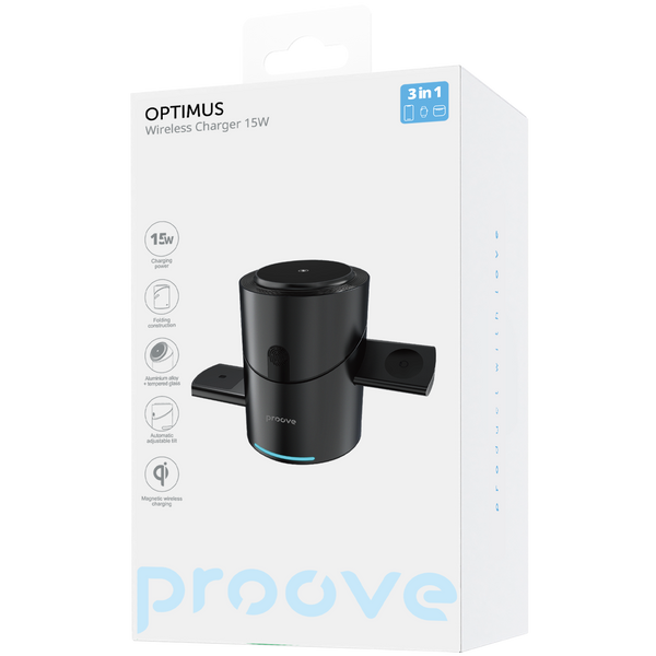 Док-станція Proove Optimus 3 в 1 Qi2 58992 фото
