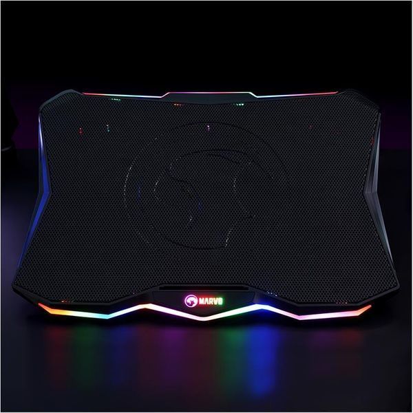 MARVO FN-40 Подставка для ноутбука |9-17.3" 2USB RGB| 2503536002 фото