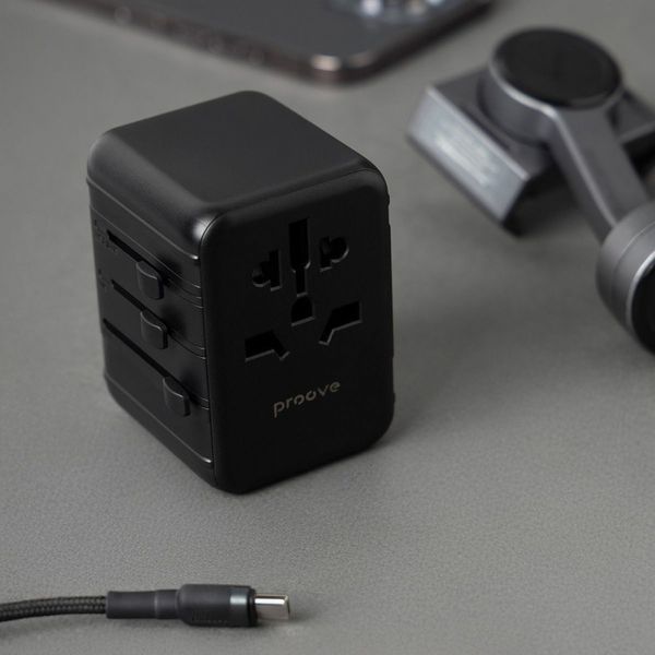 Универсальный СЗУ PROOVE Trip 20W (Black) 58894 фото
