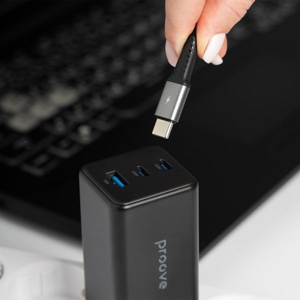 PROOVE Pocket GaN Max 100W Сетевой адаптер (Black) 60069 фото