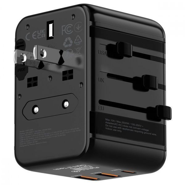 Универсальный СЗУ PROOVE Trip 20W (Black) 58894 фото
