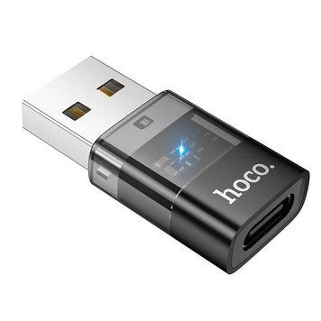 Перехідник OTG Hoco UA36C USB-A/Type-C 2564059119 фото