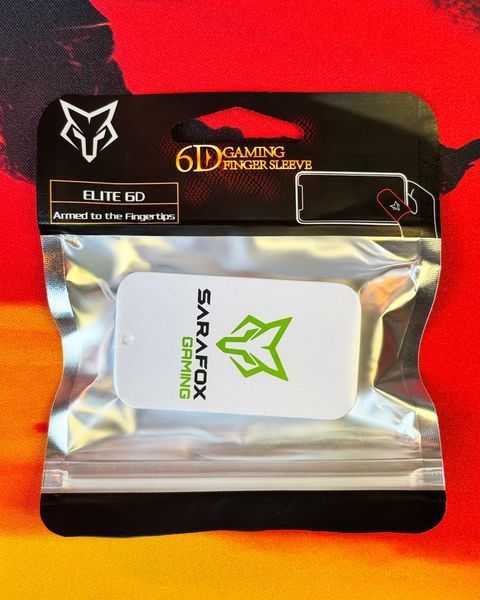 Ігрові напальчники Sarafox V9 Glows-in-Dark (2 пари 4 шт.) + бокс 2074132737 фото