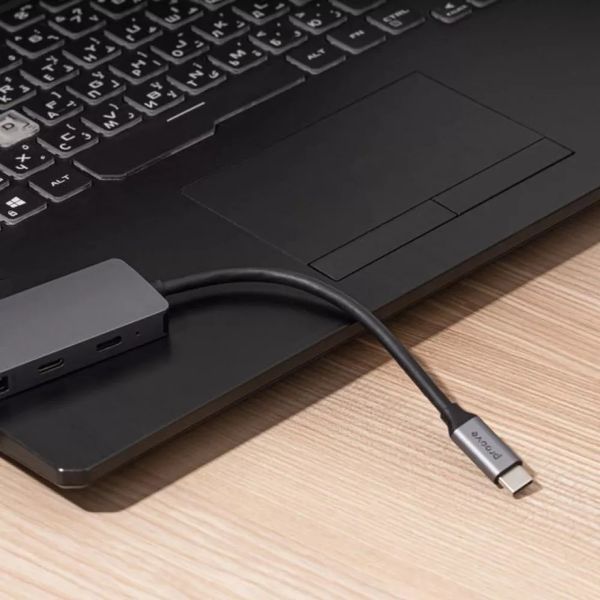 Type-C хаб Proove Iron Link 5-in-1 (2хType-C + 2хUSB + HDMI) 57731 фото