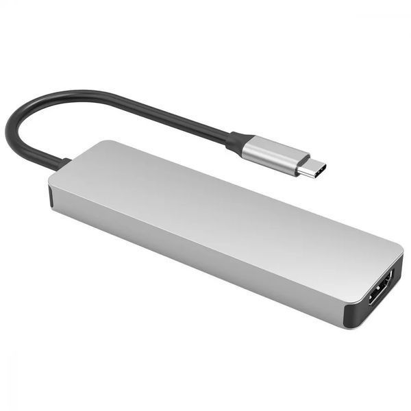 Type-C хаб Proove Iron Link 5-in-1 (2хType-C + 2хUSB + HDMI) 57731 фото
