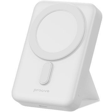 Повербанк Proove Hyperion 20W 10000mAh з бездротовою зарядкою MagSafe (White) 62814 фото