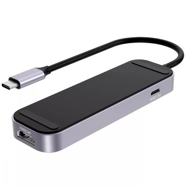 Type-C хаб Proove Shadow (2хUSB + Type-C + PD100W + HDMI) 60079 фото