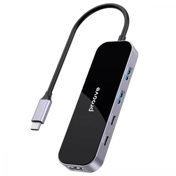Type-C хаб Proove Shadow (2хUSB + Type-C + PD100W + HDMI) 60079 фото