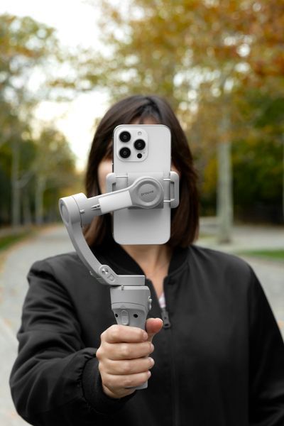 Стабилизатор с LED подсветкой Proove Axis Gimbal Stabilizer 57439 фото