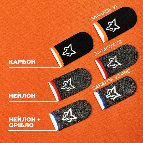 Игровой комплект для игры на смартфоне: кулер H15 + напальчники Sarafox (6 шт.) + пудра MEMO FS03 + пластина MEMO VC01 2914408277 фото
