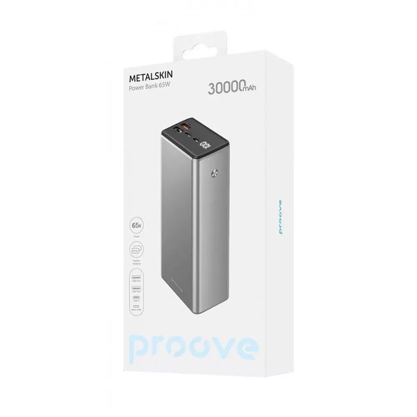 Повербанк Proove Metalskin 65W 30000mAh 54074 фото