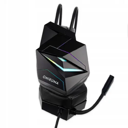 ONIKUMA X20 USB 7.1 игровые наушники проводные с подсветкой микрофоном гарнитура для пк компьютера ноутбука 1849245649 фото