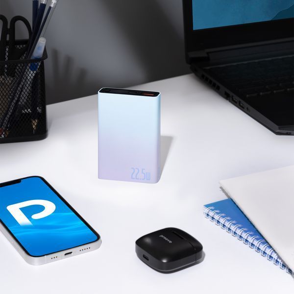 Повербанк Proove Hyper Flux Plus 22.5W 10000mAh (Blue/Purple) 62815 фото