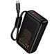 Повербанк HOCO Skillful Q53 65W 12000mAh со встроенным кабелем 24450 фото 5
