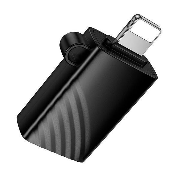 Переходник-картридер Hoco HB53 Lightning/TF (microSD) для iPhone и iPad 19429 фото