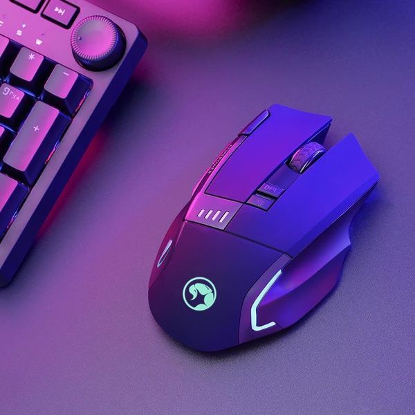 Игровая мышь геймерская для игр MARVO Wireless Gaming Mouse M720W |2.4G, 4800dpi, 8 Buttons| 2503535626 фото