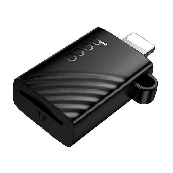 Переходник-картридер Hoco HB53 Lightning/TF (microSD) для iPhone и iPad 19429 фото