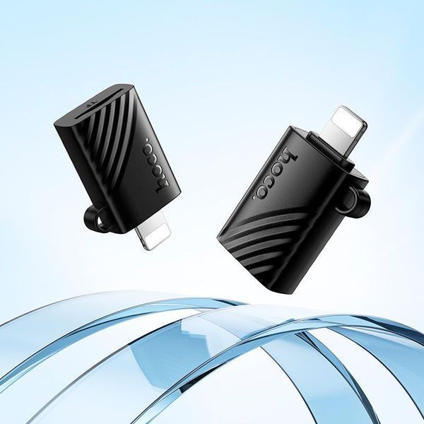 Переходник-картридер Hoco HB53 Lightning/TF (microSD) для iPhone и iPad 19429 фото