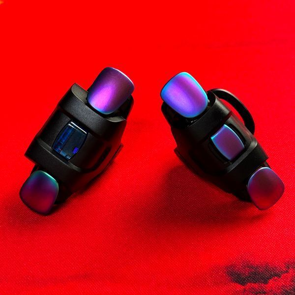 Игровые триггеры Coloureds Pro импульсные со свитчем с макросом (Black) 1325212037 фото