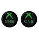 Накладки на стики геймпада XBox One (Black-Green) 2791046225 фото 1