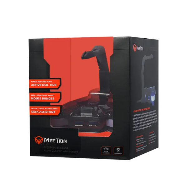 Держатель провода мыши + USB 3.0 (4 шт) 480 Mbps HUB 2в1 MeeTion Mouse Bungee Stand Wire Cord Cable Holder 1356215688 фото