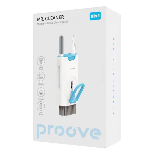 Багатофункціональний набір для чищення Proove Mr. Cleaner 8в1 телефона смартфона навушників 2508100153 фото