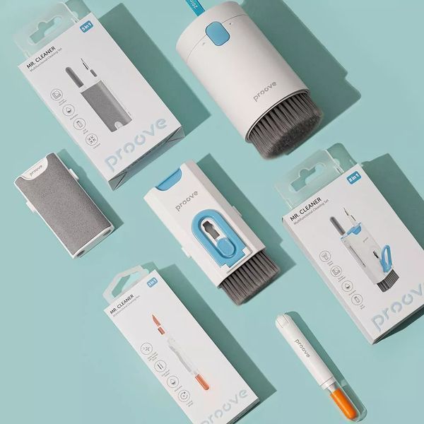 Багатофункціональний набір для чищення Proove Mr. Cleaner 8в1 телефона смартфона навушників 2508100153 фото