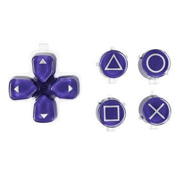 Сменные кнопки для геймпада Dualsense PS5 Jelly Buttons (Purple) 2791046175 фото
