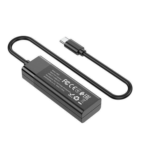 Type-C хаб HOCO Easy Mix 4-in-1 HB25 (4хUSB) 1894510155 фото