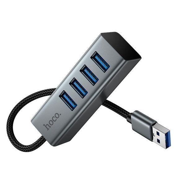 USB хаб HOCO 4-in-1 HB1B (USBх4) 19-42-55 фото