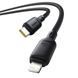 Кабель Baseus Silky Series Fast Charging Type-C/Lightning 20W (2м) (Black) 61504 фото 2