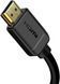 Кабель HDMI для монітора консолей телевізора пк Baseus Cafule HDMI 1m (CAKGQ-A01) 2272495373 фото 2