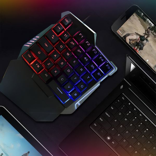 Набір з конвертером для смартфона та планшета Gamwing Combo Pack Master Pro 2: Конвертер Aimzenix Mix Master Pro + Клавіатура G7 + мишка GM86 2135582828 фото